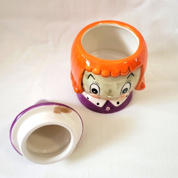 Johanna Parker Witch Candy Dish *New Vintage Inspired Halloween Canister - Picture 3 of 14